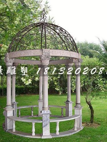 石頭涼亭，石雕涼亭