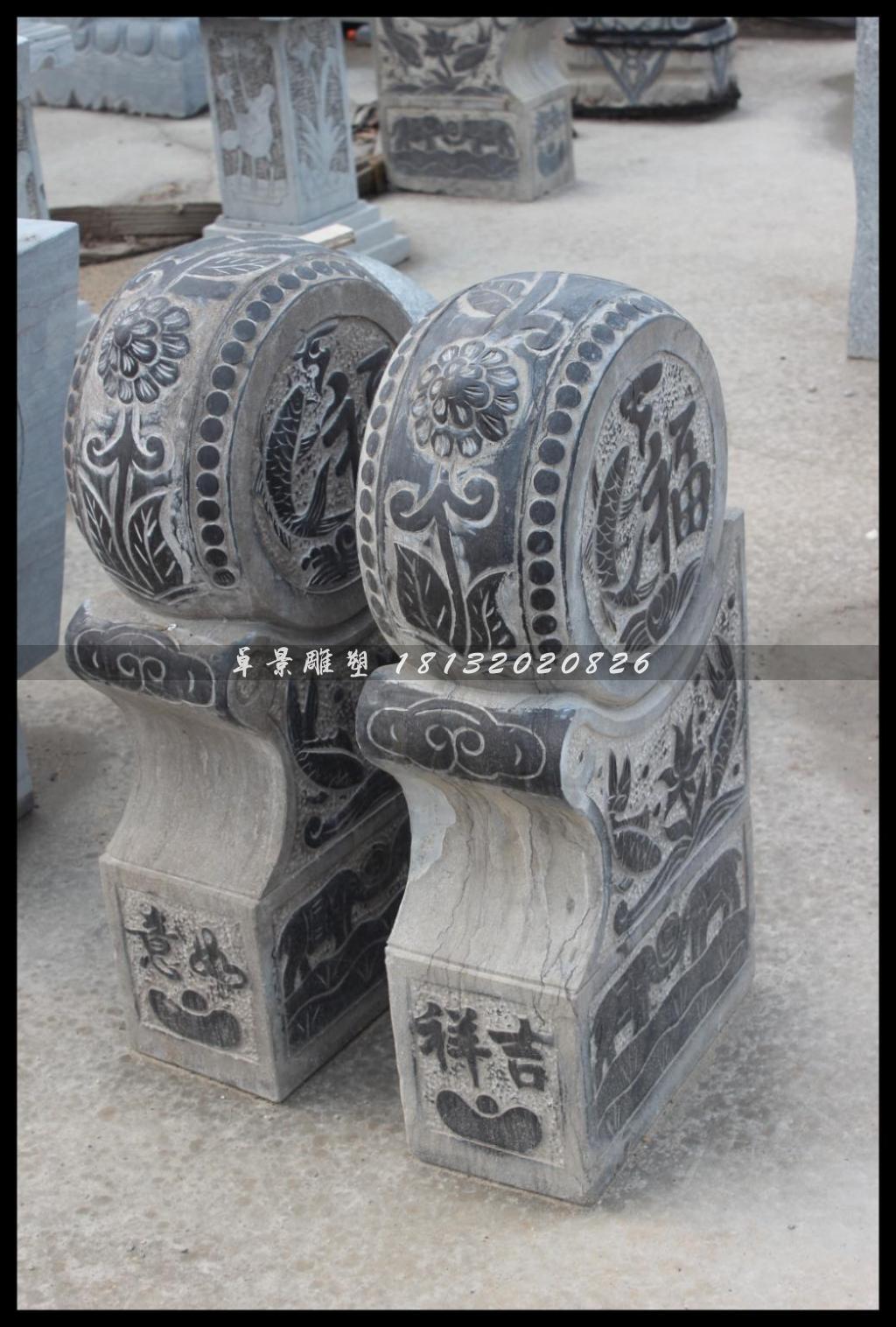 石鼓，門墩，仿古門墩
