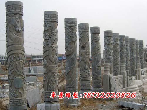 華表，龍柱，盤龍柱