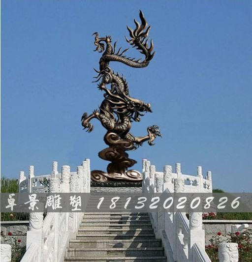 銅雕龍，鑄銅龍銅雕