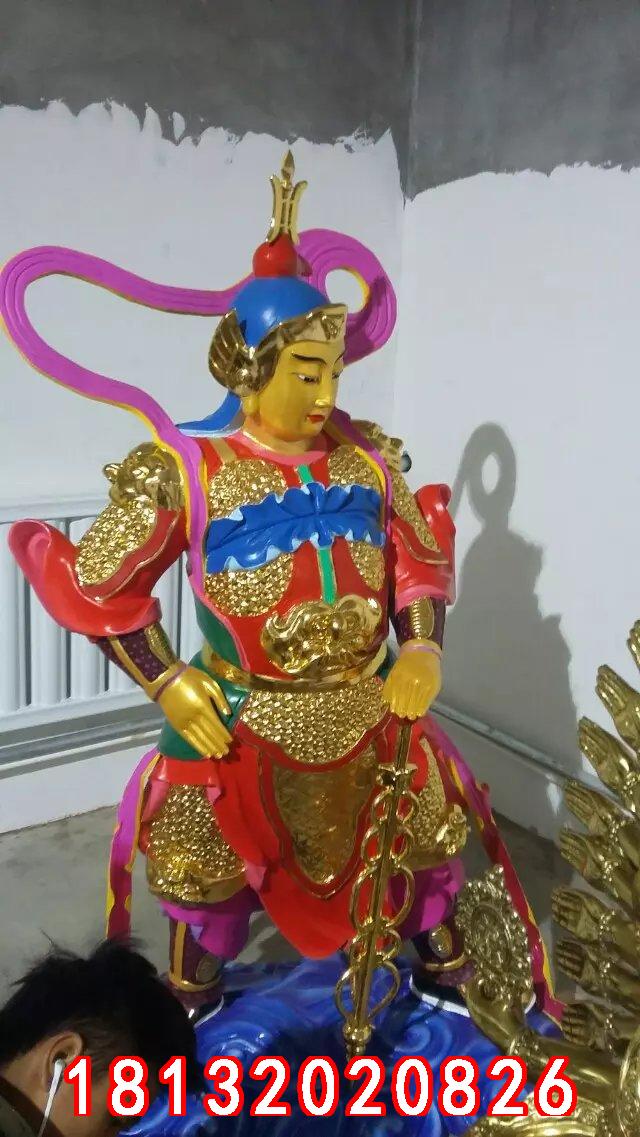 玻璃鋼韋佗雕塑，玻璃鋼韋佗護(hù)法雕塑 (3)