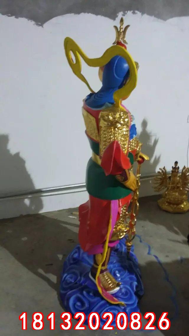 玻璃鋼韋佗雕塑，玻璃鋼韋佗護(hù)法雕塑 (4)