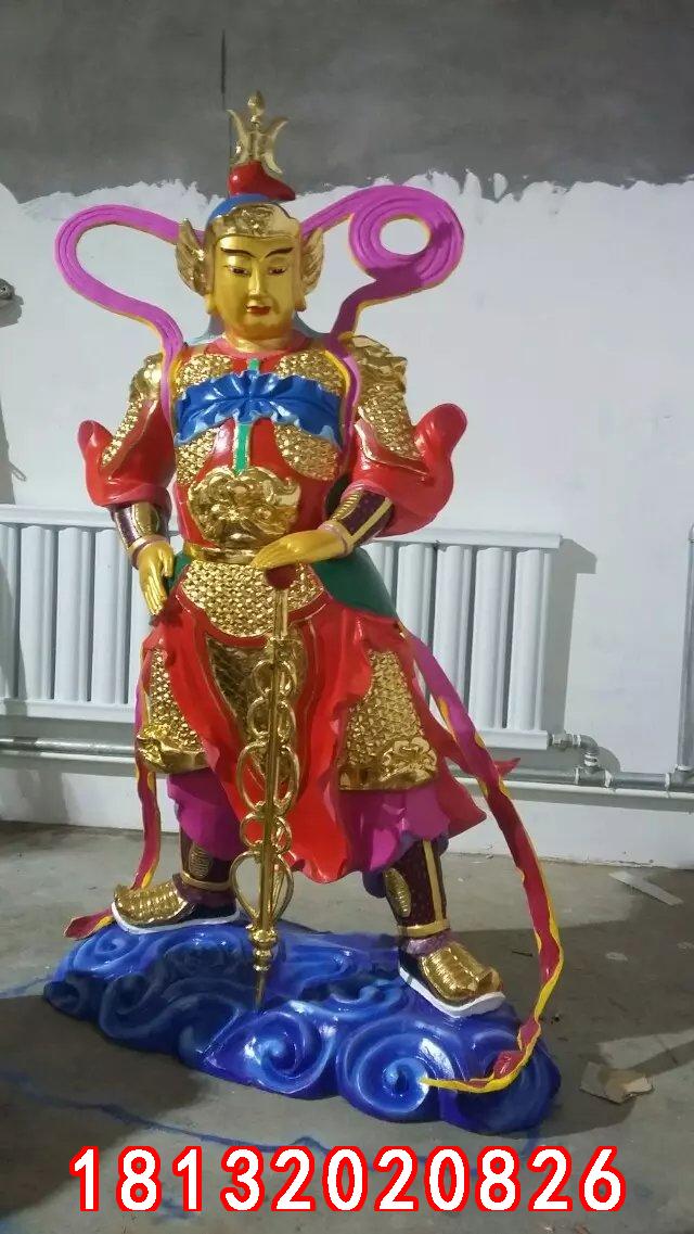 玻璃鋼韋佗雕塑，玻璃鋼韋佗護(hù)法雕塑 (5)