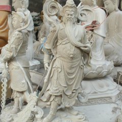 關(guān)公石雕，關(guān)帝石雕，關(guān)二爺石雕