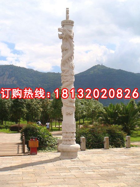龍柱，盤龍柱，廣場龍柱石雕