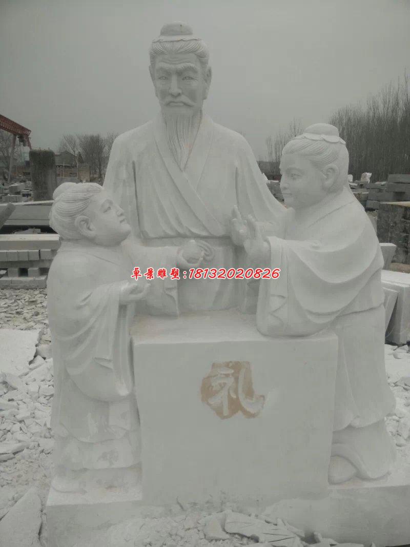 禮樂射御書數石雕，古代六藝石雕 (5)