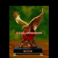 老鷹銅雕，誠(chéng)信共贏銅雕，企業(yè)銅雕