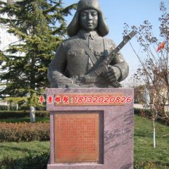 雷鋒銅雕，校園名人銅雕