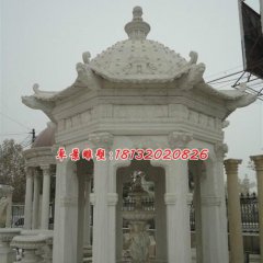 歐式?jīng)鐾な瘢^(qū)涼亭雕塑