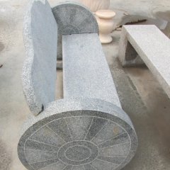 大理石椅子，公園長椅石雕