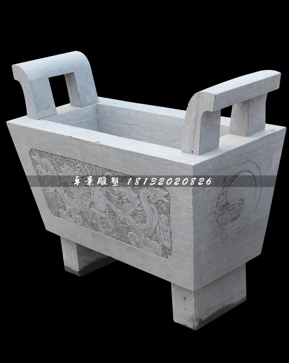 石雕香爐，大理石香爐