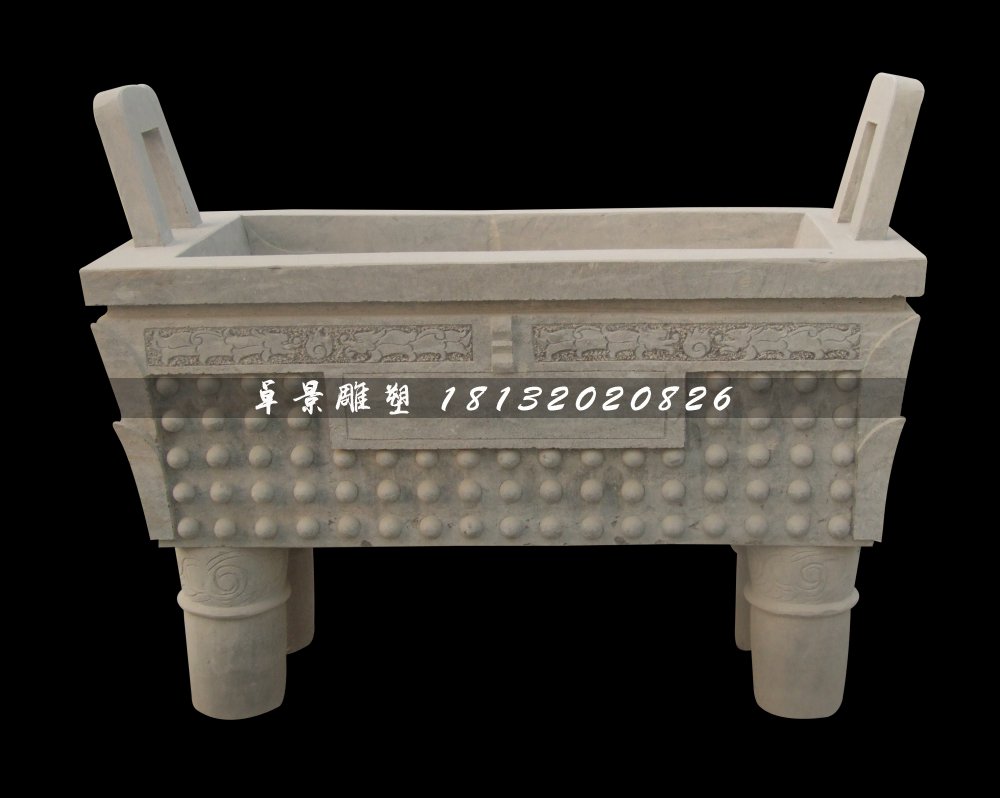 石雕鼎，寺廟大理石香爐