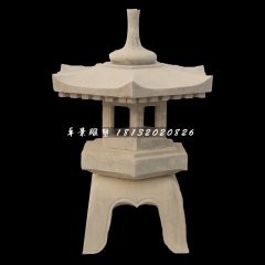 小型石燈，大理石燈雕塑