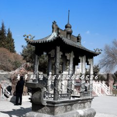 銅香爐，方形銅香爐