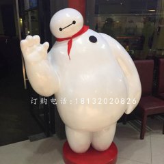 玻璃鋼大白，飯店卡通雕塑