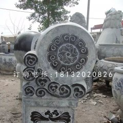 石門鼓，青石抱鼓石