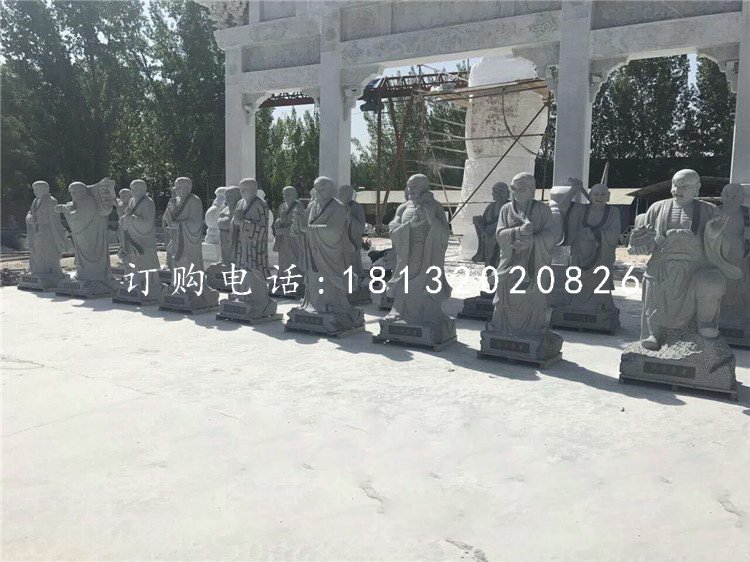 青石十八羅漢,寺廟石雕羅漢.jpg 青石十八羅漢,寺廟石雕羅漢.jpg