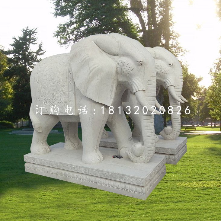 公園大象石雕，大理石大象 (2).jpg