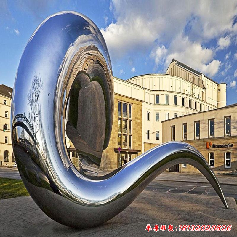 不銹鋼拱門(mén)雕塑 (6)