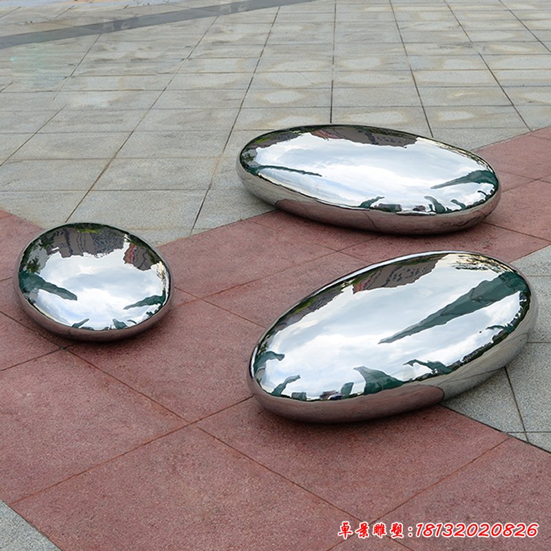 公園鏡面不銹鋼鵝卵石雕塑 (1) 公園鏡面不銹鋼鵝卵石雕塑 (1)