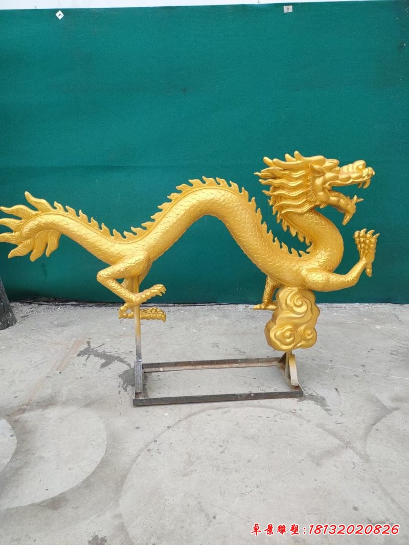 中國傳統龍銅雕