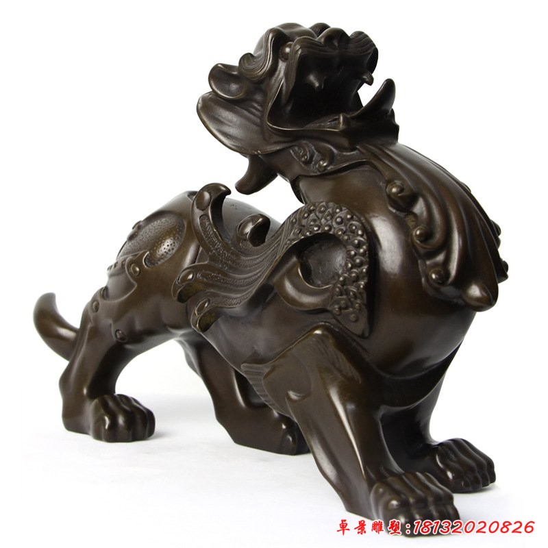 貔貅銅雕，神獸銅雕