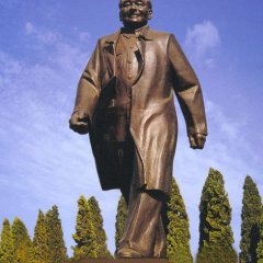 偉人鄧小平銅雕