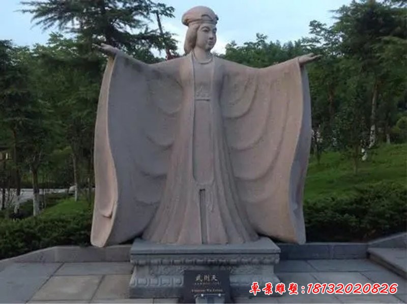 景區武則天石雕