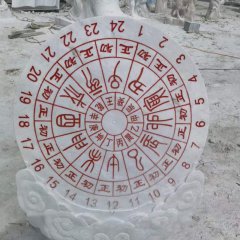 古代日晷雕塑
