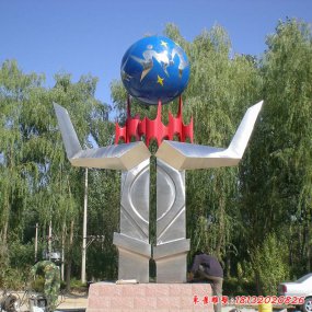 不銹鋼標(biāo)志雕塑 景觀不銹鋼雕塑