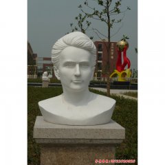 西方人頭像石雕