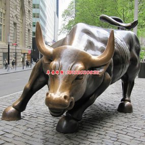 華爾街銅牛塑像