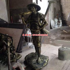 銅雕人物雕塑