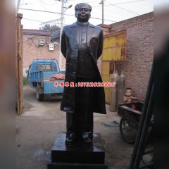 毛澤東銅雕像