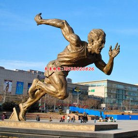 奧運會運動人物銅雕塑