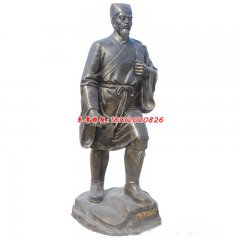 李時(shí)珍人物銅雕塑
