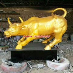 銅雕華爾街牛
