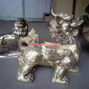 貔貅鑄銅雕塑