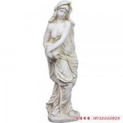 西方女性人體雕塑