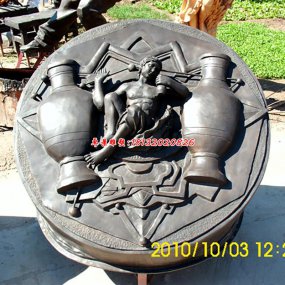 公園景觀銅雕塑