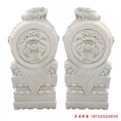 鎮(zhèn)宅門(mén)墩石獸