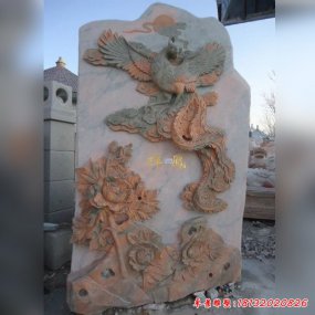 石浮雕鳳凰