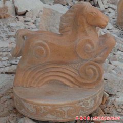 抽象石雕十二生肖