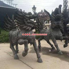 頤和園的銅麒麟