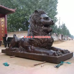 大型銅雕獅子