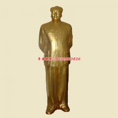 背手毛主席銅雕塑