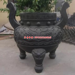 古代三足銅香爐