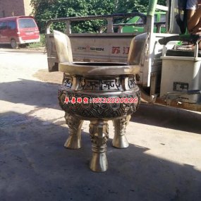 古代寺院銅香爐