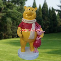 玻璃鋼雕塑卡通維尼熊