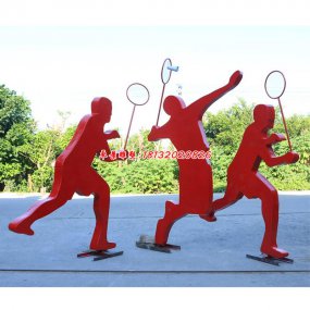 玻璃鋼人物運(yùn)動(dòng)雕塑